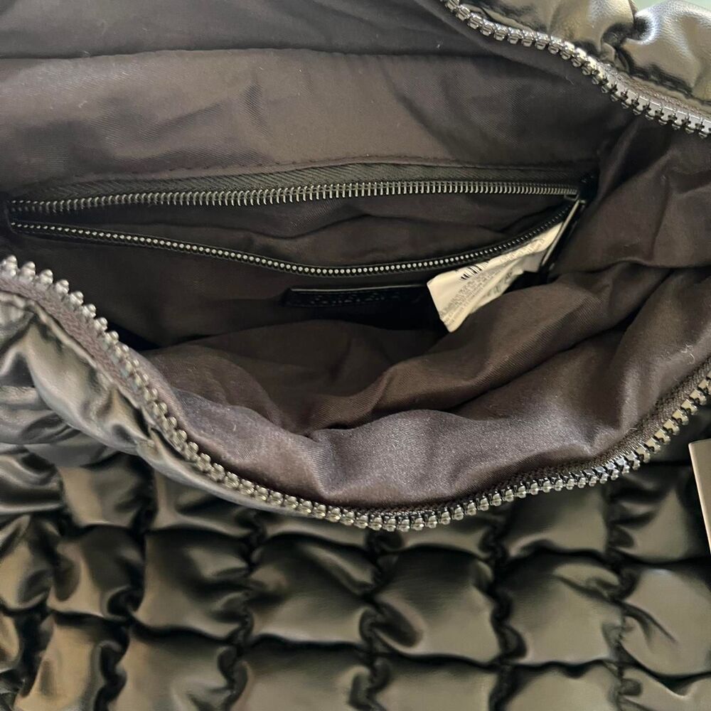 Forever 21 Large Women's Black Puffer Bag Brand new With Tags! - Picture 4 of 7